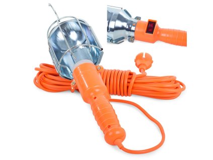 pol pl Lampa warsztatowa garazowa z kablem 10m 230v hak 836 1