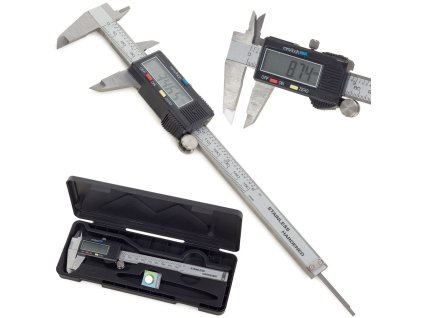 pol pl Suwmiarka elektroniczna cyfrowa l150 lcd metalowa 888 13