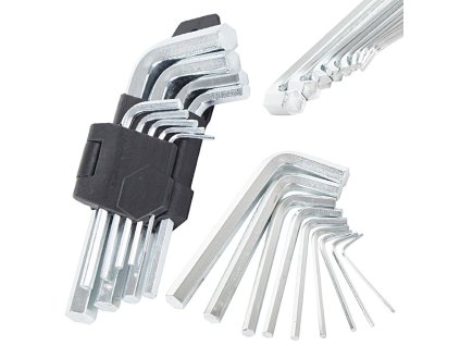 pol pl Klucze imbusowe imbusy 1 5 10 9 el zestaw kluczy 3025 1