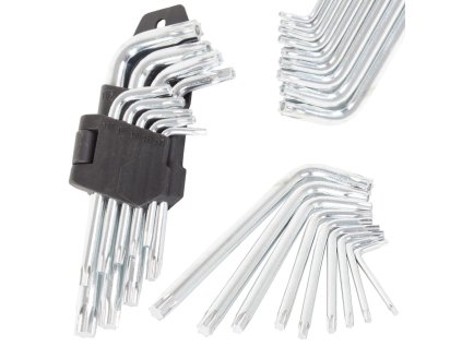 pol pl Klucze imbusowe imbusy 1 5 10 9 el zestaw torx 3018 1