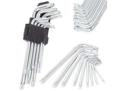 pol pl Klucze imbusowe imbusy 1 5 10 9 el zestaw torx 3017 1