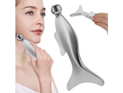 pol pl Masazer metalowy plytka do masazu kulkowy kulka do ciala zimny nierdzewny 5474 1