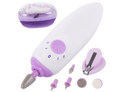 pol pl Frezarka do paznokci manicure pedicure suszarka zestaw akcesoria 7w1 4432 1