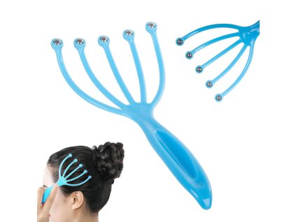 pol pl Masazer do glowy grabki do wcierek porost wlosow 3162 11