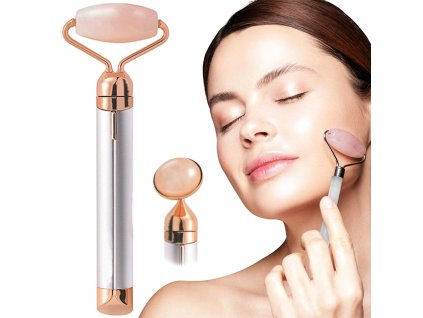 pol pl Masazer do twarzy kwarcowy wibracyjny elektryczny 1911 1