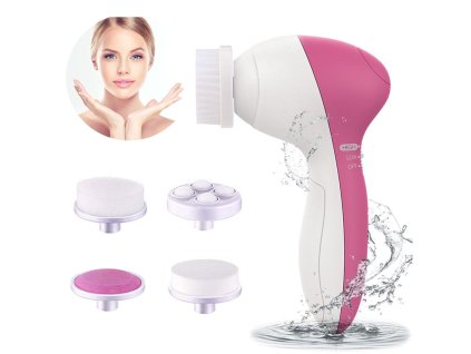 pol pl Szczotka do mycia twarzy masazer elektryczny 5 w 1 1807 1