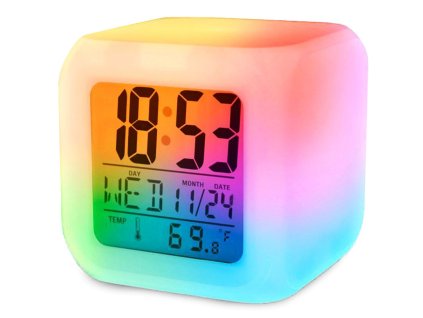 cze pl Budik lcd teplomer chameleon svitici 1671 1