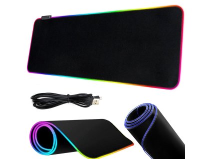 cze pl Podsvicena herni podlozka pod mys led xxl 3262 1