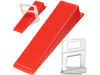 pol pl System poziomowania plytek 100 klipsow 100 klinow 3119 1