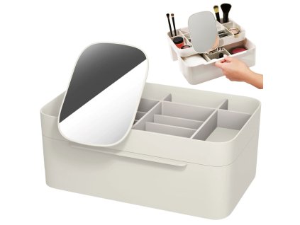 cze pl Organizer na kosmetiku se zasuvkou a zrcadlem 4340 1