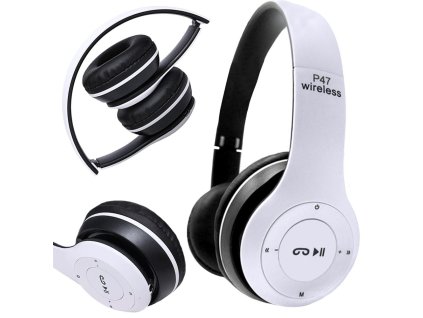 cze pl Bezdratova sluchatka p47 bluetooth mikrofon mp3 3038 1