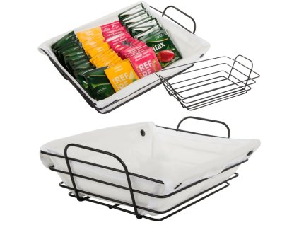 cze pl Kovovy drateny kos do kuchyne na ovoce a chleb s podsivkou 5592 1