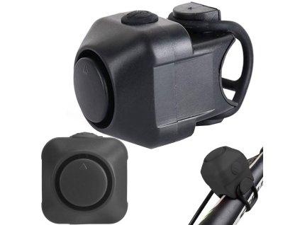 cze pl Zvonek na kolo elektronicky klakson hlasity 130 db sirena alarmu na kolo 5576 1