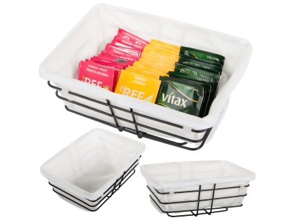 cze pl Kovovy drateny kos do kuchyne na ovoce a chleb s podsivkou 5593 1