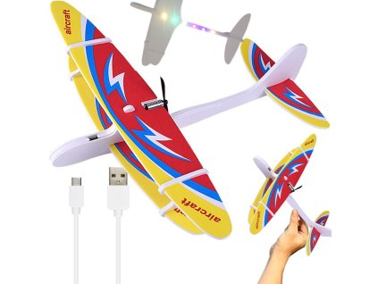 cze pl Polystyren letadlo letani pena usb vedl kluzak sipka motor 5637 1