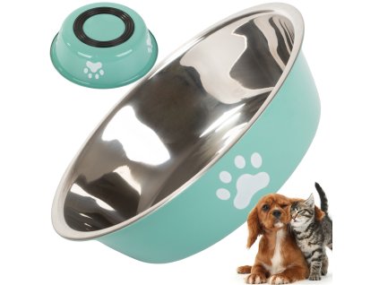 cze pl Kovova miska na vodu pro psy a kocky velka 700 ml 5775 1
