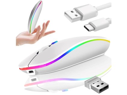 cze pl Slim 2 4 ghz bluetooth ovladani opticke myse pro pc laptopy 5789 1