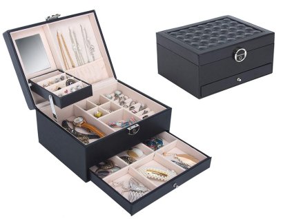 cze pl Box na sperky organizer box zrcadlove pouzdro prostorny box 5788 10