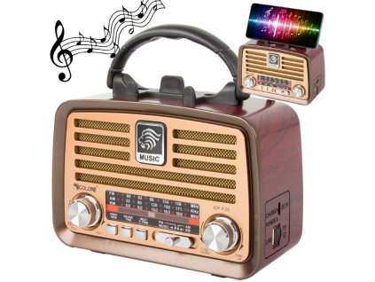 cze pl Retro kuchynske mobilni radio fm am bluetooth usb dobijeci antena 5791 1