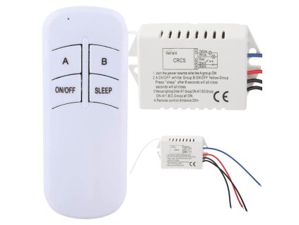 pol pl Bezprzewodowy wlacznik przelacznik 1 kanal radiowy pilot zdalne sterowania 5095 1