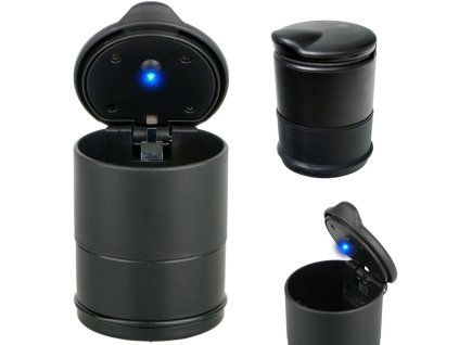 pol pl Popielniczka samochodowa led podswietlana 2165 1