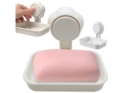 pol pl Mydelniczka pojemnik na mydlo do kapieli na przyssawke lazienkowa wiszaca 5363 1