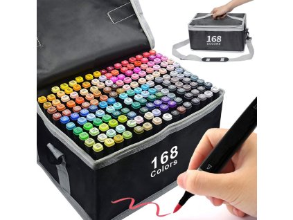 pol pl Markery alkoholowe touch zestaw 168szt torba etui 3304 2