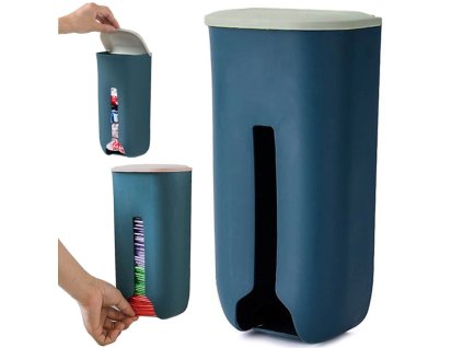 pol pl Pojemnik na reklamowki siatki torby organizer na worki kuchenny na scianne 5461 1