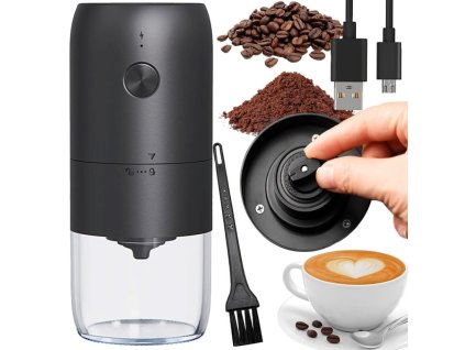 cze pl Mlynek na zrnkovou kavu orechy byliny silny elektricky usb espresso 5818 1