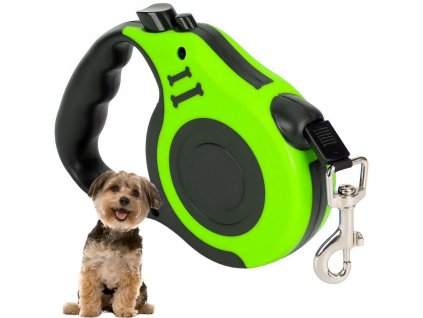 cze pl Automaticky lanyard pro psy blokovaci silna lehka civka 5m 15kg 5816 1