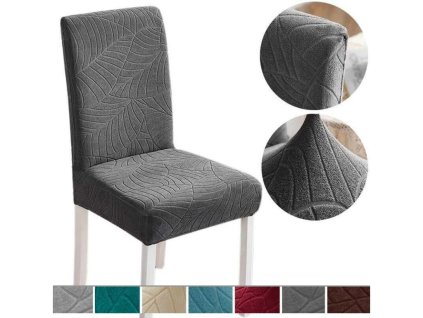 Voděodolný elastický potah na židli Leaf Guard (Barva Zelená)