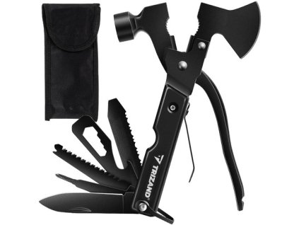 Multifunkční nářadí 17v1  – outdoor multitool s kladivem, sekerou a pouzdrem