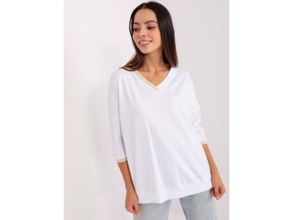 Blouse RV-BZ-8051.19P WHITE 01 (Barva white, Velikost S/M)