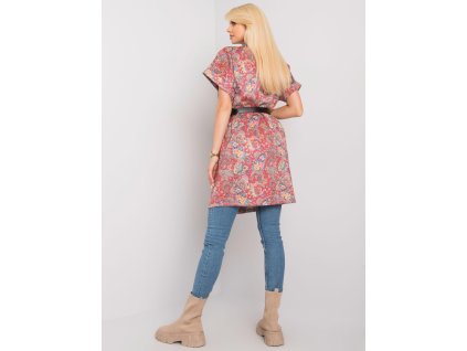 Sonja Red Short Sleeve Coat (Barva red, Velikost ONE SIZE)