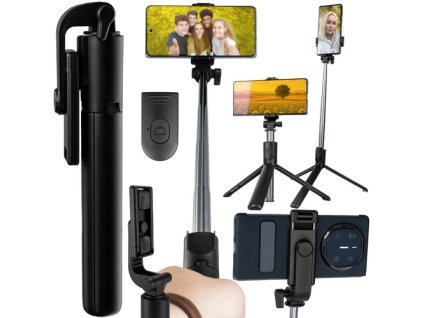 Bluetooth selfie tyč/stativ + dálkové ovládání