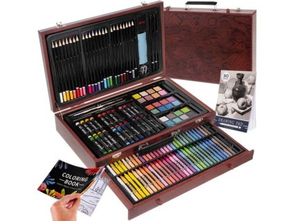 Sada na malování v kufru 148 dílů