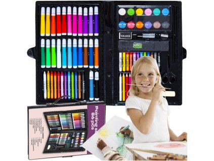 Malířská sada v kufru 86 ks