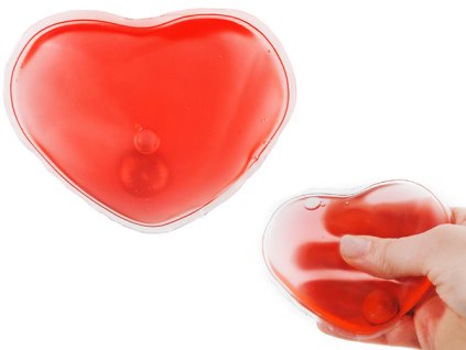 Ohřívač rukou ve tvaru srdce