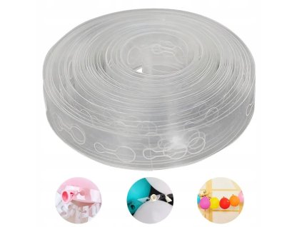 Páska na balónky 5 m – pro výrobu balónkové girlandy a oblouku