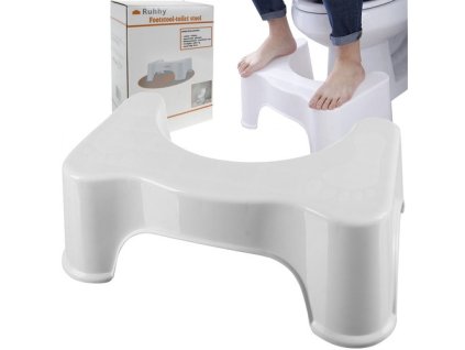 Opěrka na nohy pod WC