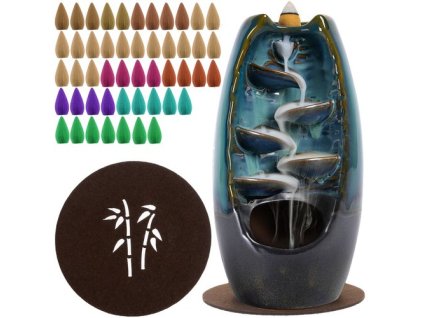 Keramická aromalampa - vodopád