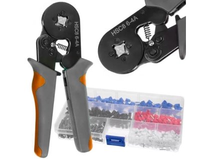 Krimpovací kleště pro koncovky vodičů 0,25-10 mm2