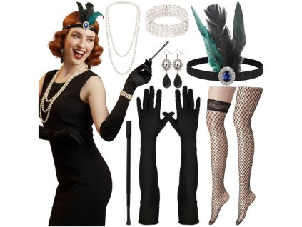 Dámský kostým - 9dílná sada