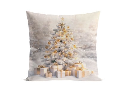 Dekorativní povlak na polštář GOLDEN TREE VELVET, 40x40cm