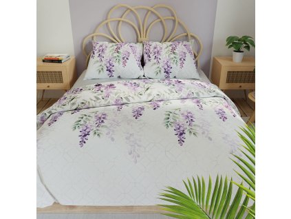 Ložní souprava z bavlněného saténu 220x200cm LAVANYA