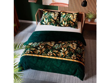 Ložní souprava z bavlněného saténu 160x200cm SELVA