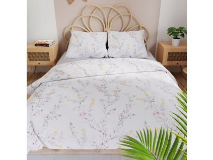 Ložní souprava ZOE z bavlněného saténu 220x200cm