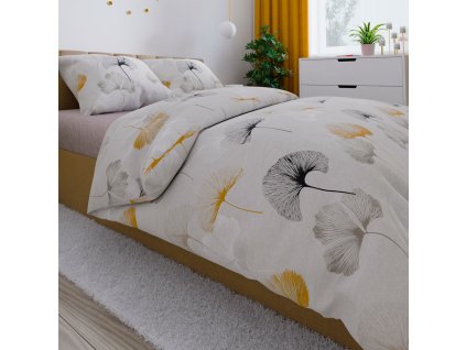 Ložní souprava GINKO z bavlněného saténu 220x200cm