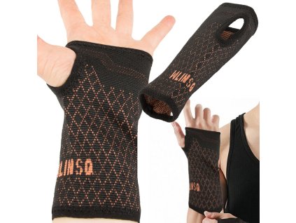 Stabilizační podpěra pro ortézu zápěstí elastická páska kloubu ruky (Velikost univerzální)