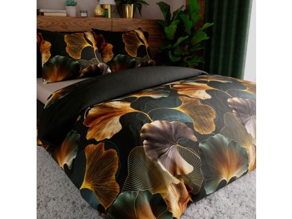 Ložní souprava z bavlny a saténu 220x200cm MARISEL